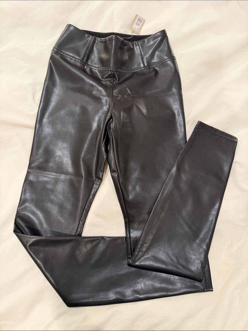 RW&CO. Black Faux Leather Pants